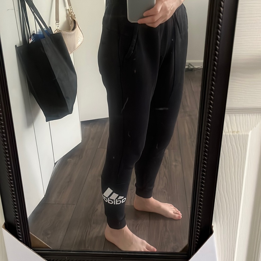 Woman’s adidas fleece lined joggers